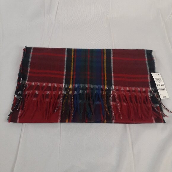 Style & Co. Women's Plaid Winter Scarf - Picture 3 of 3